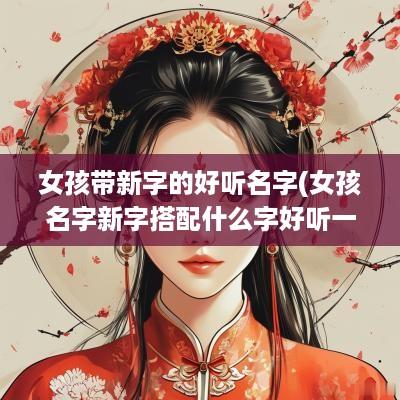 女孩带新字的好听名字(女孩名字新字搭配什么字好听一点)