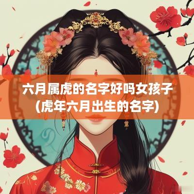 六月属虎的名字好吗女孩子(蛇年六月出生的名字)
