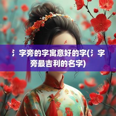 氵字旁的字寓意好的字(氵字旁最吉利的名字)