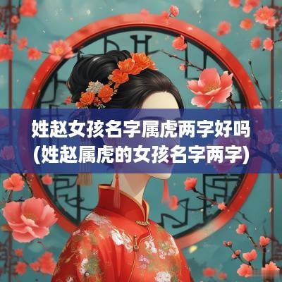 姓赵女孩名字属虎两字好吗(姓赵属虎的女孩名字两字)