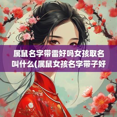 属鼠名字带雷好吗女孩取名叫什么(属鼠女孩名字带子好吗)
