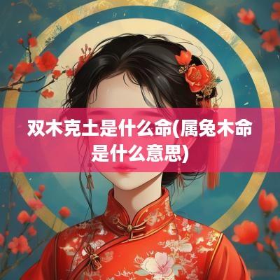 双木克土是什么命(属兔木命是什么意思)