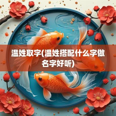 温姓取字(温姓搭配什么字做名字好听)