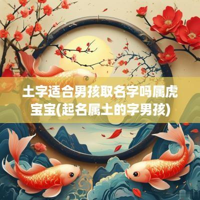 土字适合男孩取名字吗属虎宝宝(起名属土的字男孩)