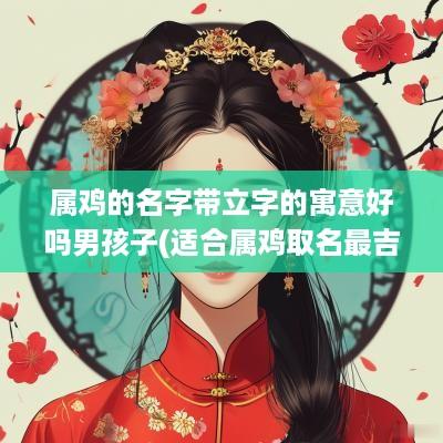属鸡的名字带立字的寓意好吗男孩子(适合属鸡取名最吉利的字带有讠字或带立字好吗)
