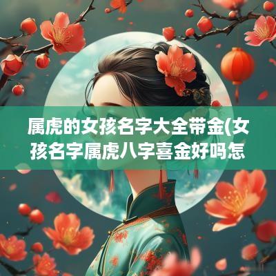 属虎的女孩名字大全带金(女孩名字属虎八字喜金好吗怎么取)