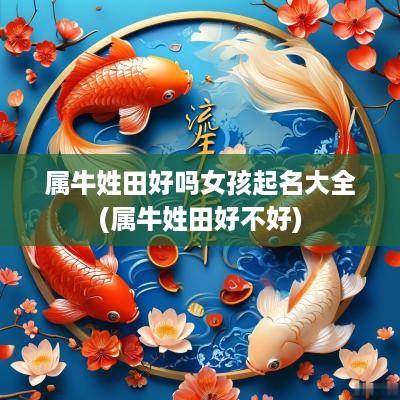 属牛姓田好吗女孩起名大全(属牛姓田好不好)