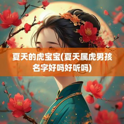 夏天的虎宝宝(夏天属虎男孩名字好吗好听吗)