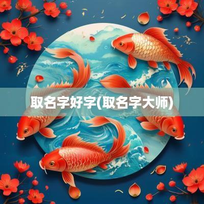 取名字好字(取名字大师)