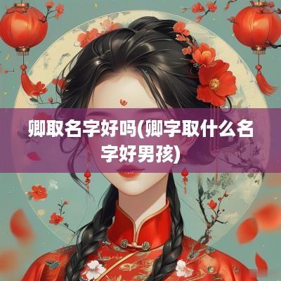 卿取名字好吗(卿字取什么名字好男孩)