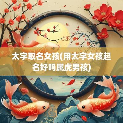 太字取名女孩(用太字女孩起名好吗属虎男孩)