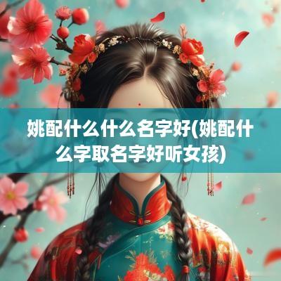 姚配什么什么名字好(姚配什么字取名字好听女孩)