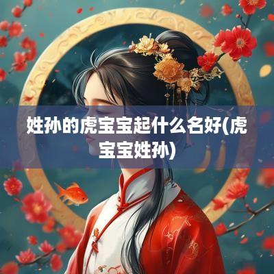 姓孙的虎宝宝起什么名好(虎宝宝姓孙)