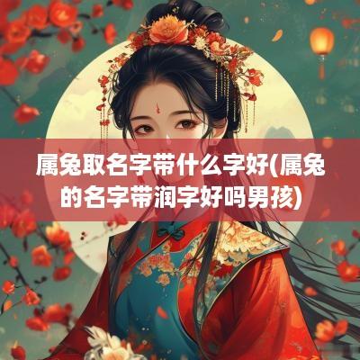 属兔取名字带什么字好(属兔的名字带润字好吗男孩)