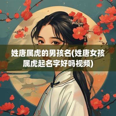 姓唐属虎的男孩名(姓唐女孩属虎起名字好吗视频)