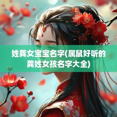 姓龚女宝宝名字(属鼠好听的龚姓女孩名字大全)