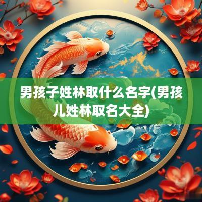 男孩子姓林取什么名字(男孩儿姓林取名大全)