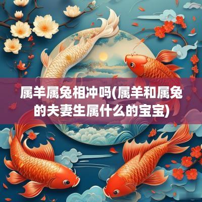 属羊属兔相冲吗(属羊和属兔的夫妻生属什么的宝宝)