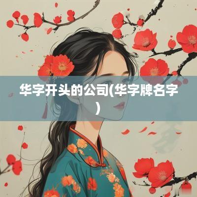 华字开头的公司(华字牌名字)