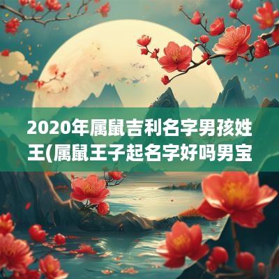 2025年属鼠吉利名字男孩姓王(属鼠王子起名字好吗男宝宝怎么取)