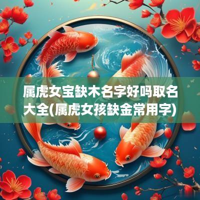 属虎女宝缺木名字好吗取名大全(属虎女孩缺金常用字)