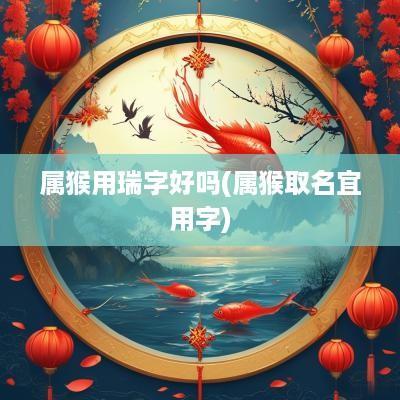 属猴用瑞字好吗(属猴取名宜用字)