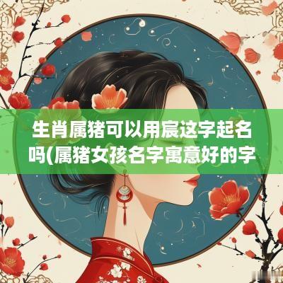 生肖属猪可以用宸这字起名吗(属猪女孩名字寓意好的字)