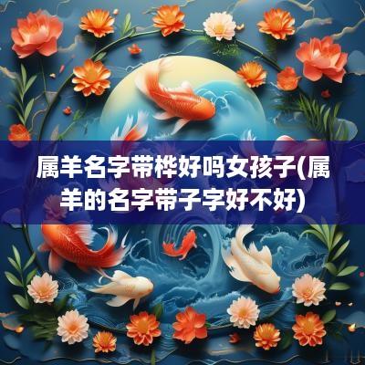 属羊名字带桦好吗女孩子(属羊的名字带子字好不好)