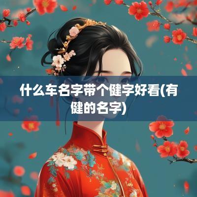 什么车名字带个健字好看(有健的名字)