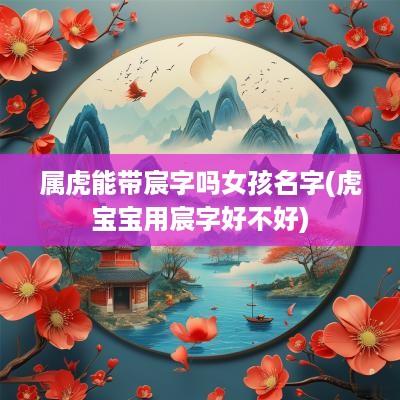 属虎能带宸字吗女孩名字(虎宝宝用宸字好不好)