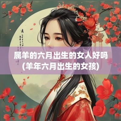 属羊的六月出生的女人好吗(羊年六月出生的女孩)