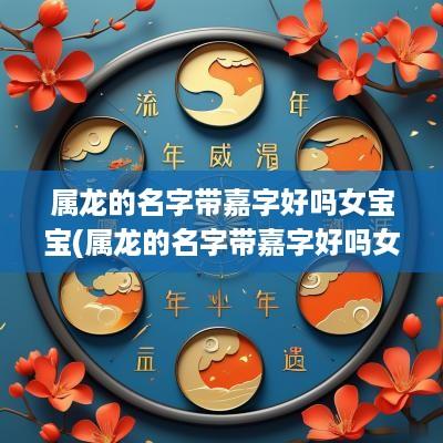 属龙的名字带嘉字好吗女宝宝(属龙的名字带嘉字好吗女孩子)
