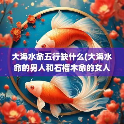 大海水命五行缺什么(大海水命的男人和石榴木命的女人)