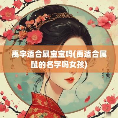 禹字适合鼠宝宝吗(禹适合属鼠的名字吗女孩)