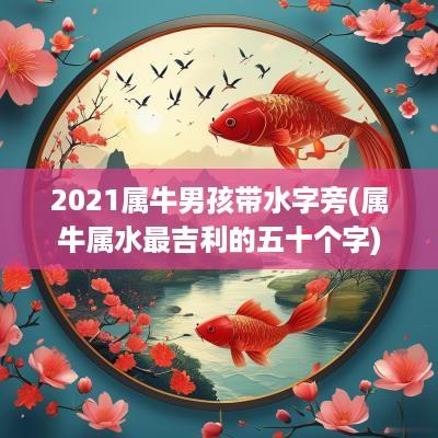 2025属牛男孩带水字旁(属牛属水最吉利的五十个字)