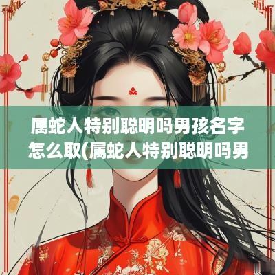 属蛇人特别聪明吗男孩名字怎么取(属蛇人特别聪明吗男孩名字大全)