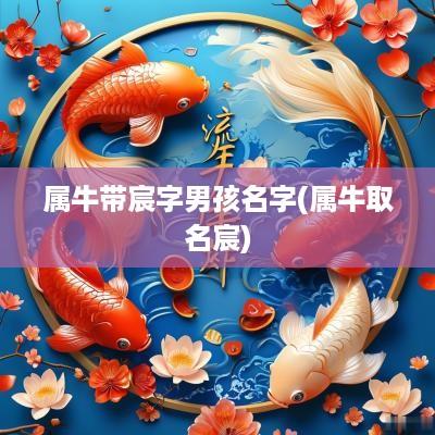 属牛带宸字男孩名字(属牛取名宸)