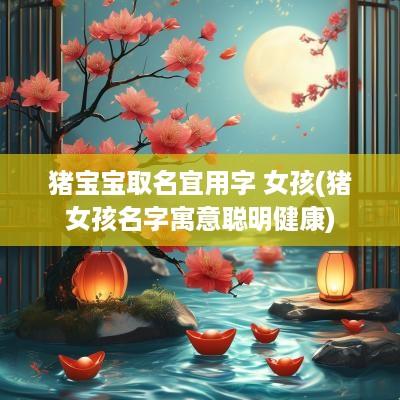 猪宝宝取名宜用字 女孩(猪女孩名字寓意聪明健康)