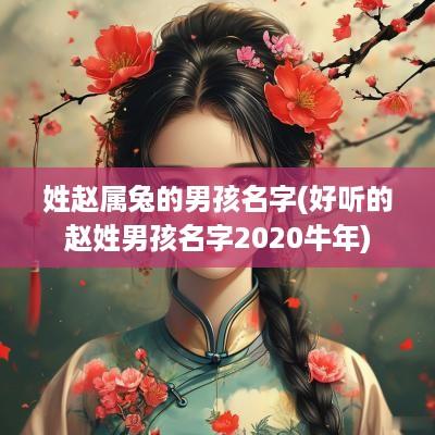 姓赵属兔的男孩名字(好听的赵姓男孩名字2025蛇年)