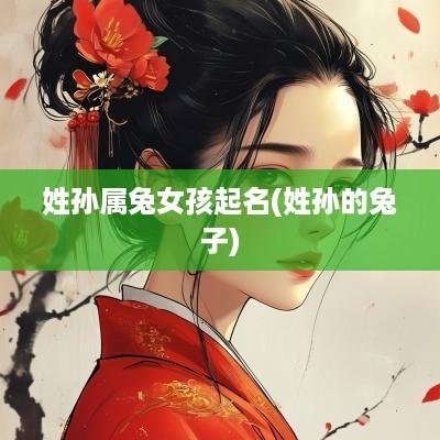 姓孙属兔女孩起名(姓孙的兔子)