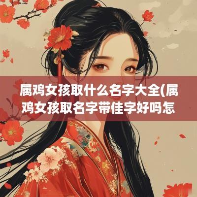属鸡女孩取什么名字大全(属鸡女孩取名字带佳字好吗怎么取)