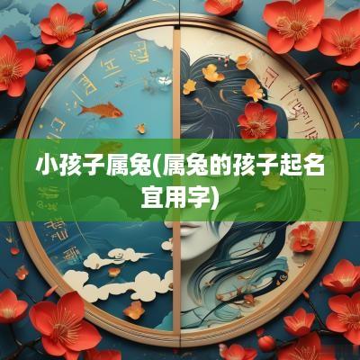 小孩子属兔(属兔的孩子起名宜用字)
