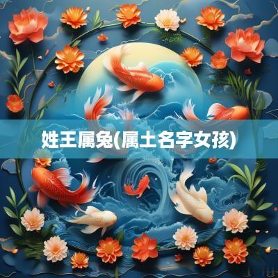 姓王属兔(属土名字女孩)