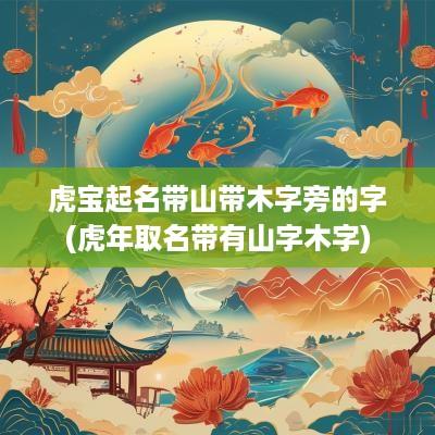 虎宝起名带山带木字旁的字(蛇年取名带有山字木字)