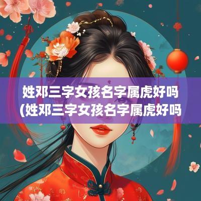 姓邓三字女孩名字属虎好吗(姓邓三字女孩名字属虎好吗怎么取)