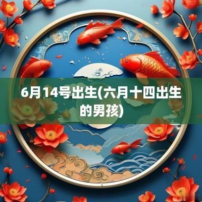 6月14号出生(六月十四出生的男孩)