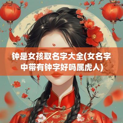 钟是女孩取名字大全(女名字中带有钟字好吗属虎人)
