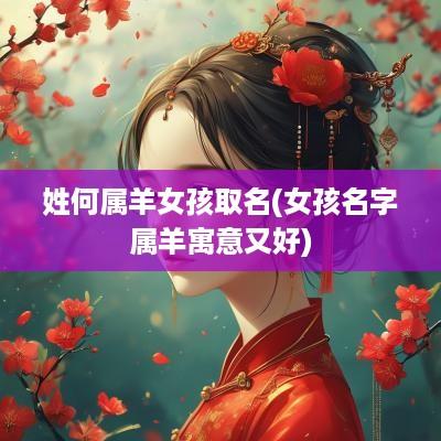 姓何属羊女孩取名(女孩名字属羊寓意又好)