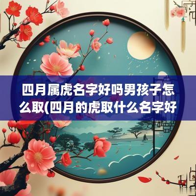四月属虎名字好吗男孩子怎么取(四月的虎取什么名字好)
