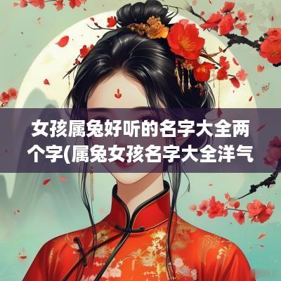 女孩属兔好听的名字大全两个字(属兔女孩名字大全洋气点的)